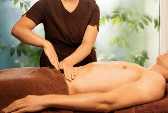 Massage lingam trị liệu bệnh nam giới